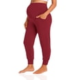 thumbnail image 1 of Yawrut Women Pregnant Women High Waist Support Side Pocket Bunched feet Exercise Yoga Pants, 1 of 7