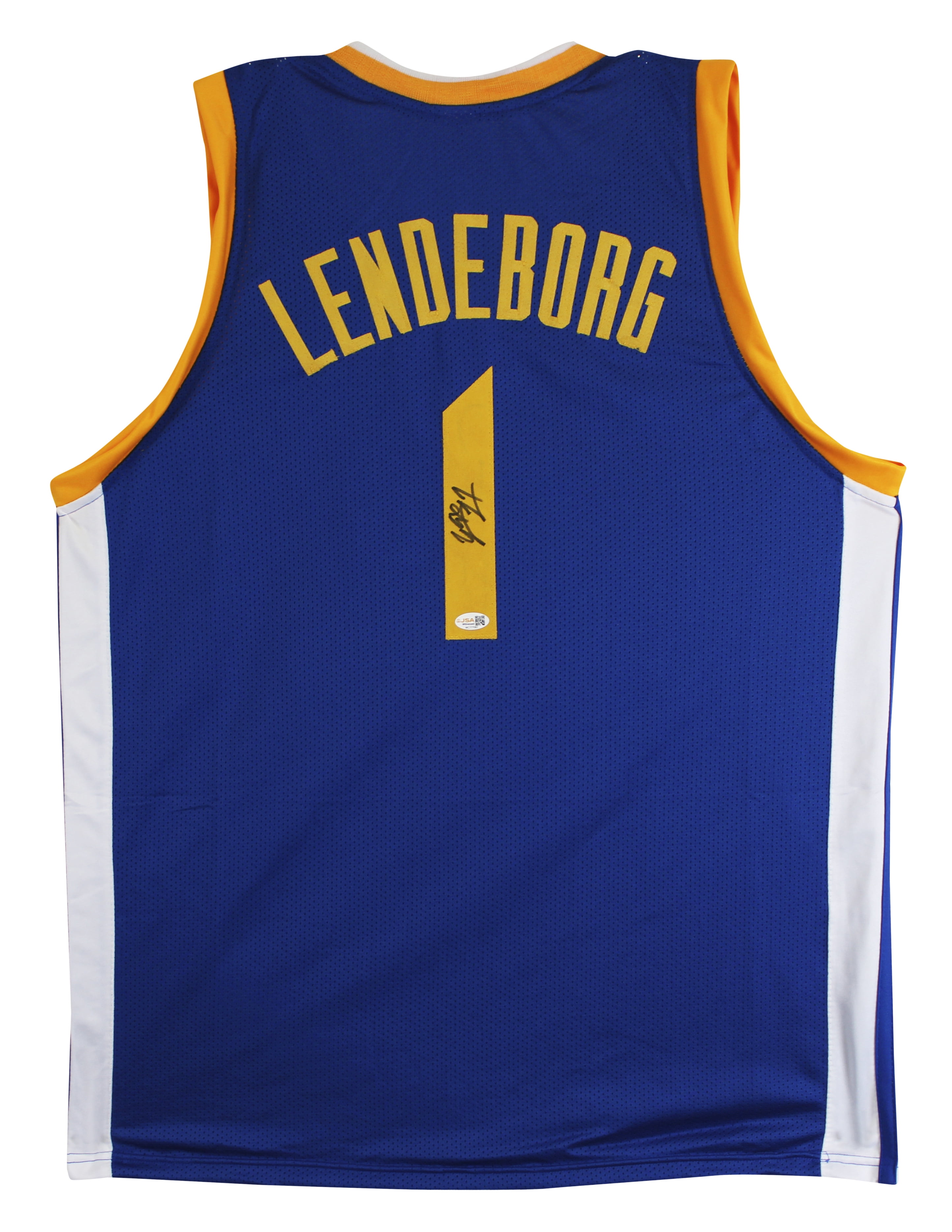 Yaxel Lendeborg Authentic Signed Blue Pro Style Jersey Autographed JSA ...