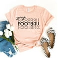 thumbnail image 1 of Yay Football T-shirt Sports Shirt Soccer Mom Tee Game Day Gift Mama Top Women's Funny Wife Sarcastic, 1 of 3