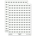 thumbnail image 1 of Yay Fun Text 200+ Round Stickers - White - Gloss Finish - 0.50" Size, 1 of 3