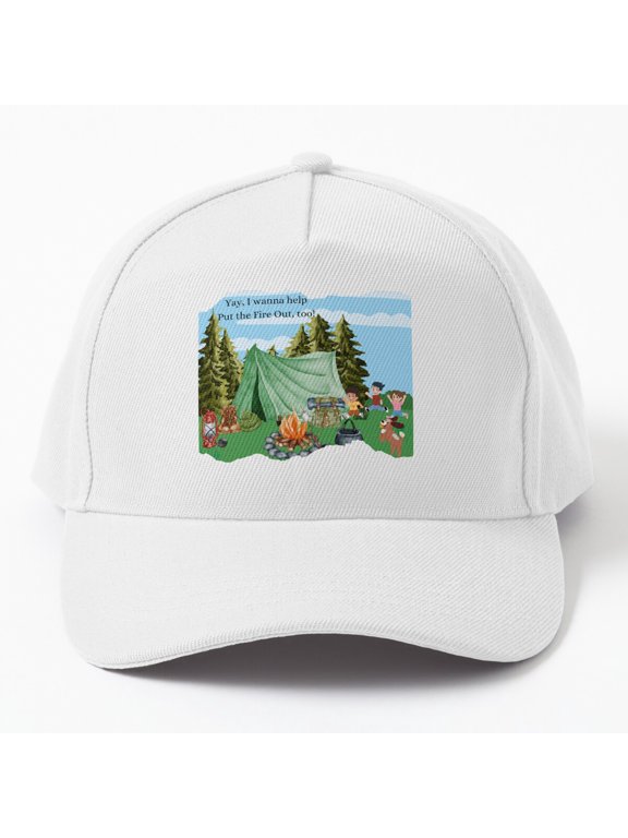 Yay I Wanna Help Put Fire Out Baseball Cap, Firefighter Support Graphic Design, Classic Hat