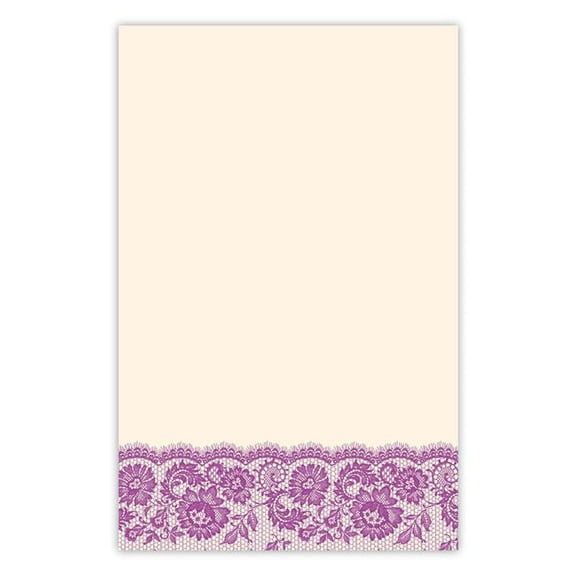 Yay Novelty 5022 5.5 x 8.5 in. 70 lbs 50 Sheet Organize with Style Illustrated Notepad for Daily Planning & To Do Lists - Purple Lace