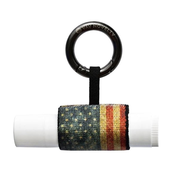 Yay Novelty 3508 Eco-Friendly Chap Stick Stylish Lip Balm Holder Keychain - Spunk