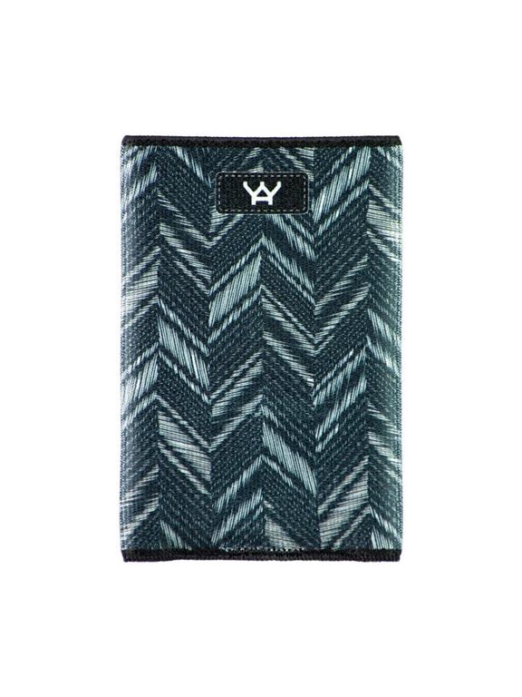 1161 The Perfect Slim Wallet for Front Pocket Use - Chevron
