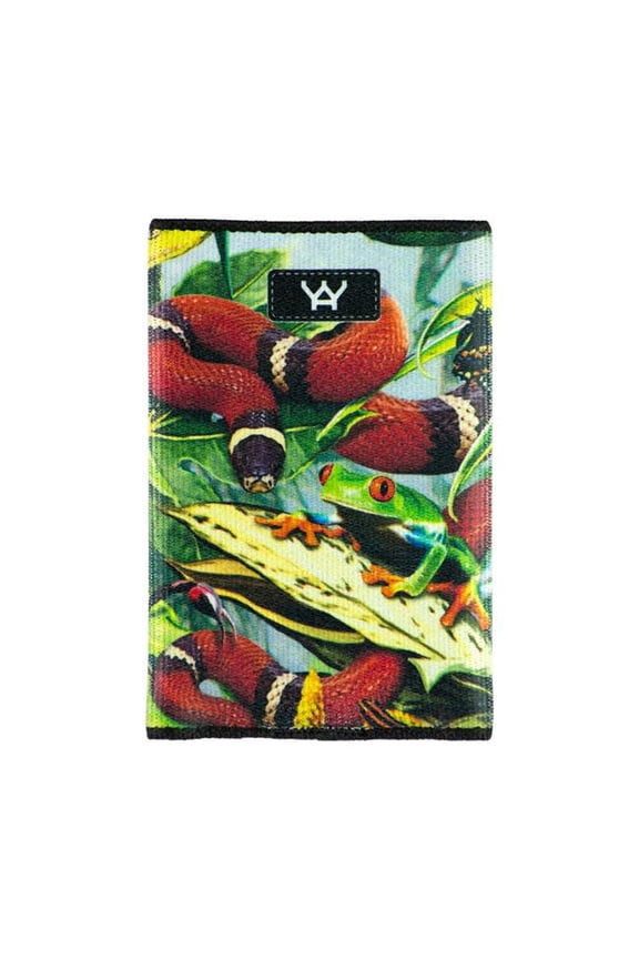 1082 The Perfect Slim Wallet for Front Pocket Use - Scary Creatures