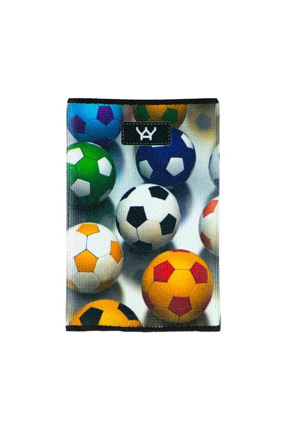 1095 The Perfect Slim Wallet for Front Pocket Use - Soccer Balls