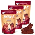 thumbnail image 1 of Yay's Snacks Sweet and Spicy Beef Crisps, High-Protein Ready-to-Eat Crispy Crunchy Chipped beef, Teriyaki Beef Jerky with 28g Protein per Bag, Non-GMO Healthy Meat Snack, USA-Made pack of 3 (1.75 oz), 1 of 7