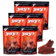 thumbnail image 1 of Yay's Snacks Sweet and Spicy Beef Crisps | High-Protein Ready-to-Eat Crispy Crunchy Chipped beef | Spicy Beef Jerky with 24g Protein per Bag, Non-GMO Healthy Meat Snack, Made in USA pack of 6(1.75 oz, 1 of 8