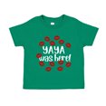 thumbnail image 1 of Yaya Was Here Toddler T-Shirt 4T Kelly Green, 1 of 3