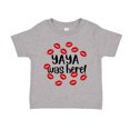 thumbnail image 1 of Yaya Was Here Toddler T-Shirt 5/6T Athletic Heather, 1 of 3