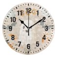 thumbnail image 1 of Yayeee 10" Wall Clock Battery Operated Quartz Round Silent Non-Ticking Home Decor,Halloween Ghosts, 1 of 6