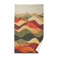 thumbnail image 1 of Yayeee 100% Cotton Hand Towels for Bathroom 16" x 28" Soft Absorbent Kitchen Towel, Abstract Desert Pattern, 1 of 7