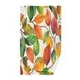 thumbnail image 1 of Yayeee 100% Cotton Hand Towels for Bathroom 16" x 28" Soft Absorbent Kitchen Towel, Beige Leaves, 1 of 7