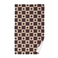 thumbnail image 1 of Yayeee 100% Cotton Hand Towels for Bathroom 16" x 28" Soft Absorbent Kitchen Towel, Checkered Starts Pattern, 1 of 7