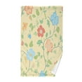 thumbnail image 1 of Yayeee 100% Cotton Hand Towels for Bathroom 16" x 28" Soft Absorbent Kitchen Towel, Colorful Flower, 1 of 7
