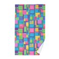 thumbnail image 1 of Yayeee 100% Cotton Hand Towels for Bathroom 16" x 28" Soft Absorbent Kitchen Towel, Colorful Geometric Pattern, 1 of 7