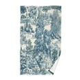 thumbnail image 1 of Yayeee 100% Cotton Hand Towels for Bathroom 16" x 28" Soft Absorbent Kitchen Towel, Green Flourishing Garden, 1 of 7