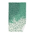 thumbnail image 1 of Yayeee 100% Cotton Hand Towels for Bathroom 16" x 28" Soft Absorbent Kitchen Towel, Green and White Pattern, 1 of 7