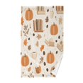 thumbnail image 1 of Yayeee 100% Cotton Hand Towels for Bathroom 16" x 28" Soft Absorbent Kitchen Towel, Orange Fall Pumpkin, 1 of 7
