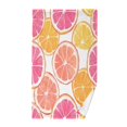 thumbnail image 1 of Yayeee 100% Cotton Hand Towels for Bathroom 16" x 28" Soft Absorbent Kitchen Towel, Orange Grapefruit Slices, 1 of 7