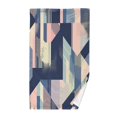 thumbnail image 1 of Yayeee 100% Cotton Hand Towels for Bathroom 16" x 28" Soft Absorbent Kitchen Towel, Pink Stripes, 1 of 7