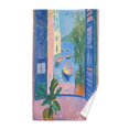 thumbnail image 1 of Yayeee 100% Cotton Hand Towels for Bathroom 16" x 28" Soft Absorbent Kitchen Towel, Purple Window, 1 of 7