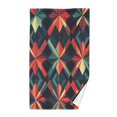 thumbnail image 1 of Yayeee 100% Cotton Hand Towels for Bathroom 16" x 28" Soft Absorbent Kitchen Towel, Red Abstract, 1 of 7
