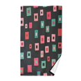 thumbnail image 1 of Yayeee 100% Cotton Hand Towels for Bathroom 16" x 28" Soft Absorbent Kitchen Towel, Red Block Pattern, 1 of 7