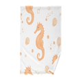 thumbnail image 1 of Yayeee 100% Cotton Hand Towels for Bathroom 16" x 28" Soft Absorbent Kitchen Towel, White Seahorse, 1 of 7