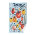 thumbnail image 1 of Yayeee 100% Cotton Hand Towels for Bathroom 16" x 28" Kitchen Towel, Yellow Floral Tomatoes, 1 of 7