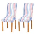 thumbnail image 1 of Yayeee 2 Pack Dining Chair Covers Stretch Parson Chairs Slipcovers Seat Protector, Abstract Pink, 1 of 6