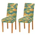 thumbnail image 1 of Yayeee 2 Pack Dining Chair Covers Stretch Parson Chairs Slipcovers Seat Protector, Whimsical Dinosaur Pattern, 1 of 6