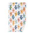 thumbnail image 1 of Yayeee 2 Pack Hand Towels for Bathroom 100% Cotton 16" x 28" Soft Absorbent Kitchen Towel, Colorful Flowers, 1 of 7