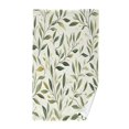 thumbnail image 1 of Yayeee 2 Pack Hand Towels for Bathroom 100% Cotton 16" x 28" Kitchen Towel, Lush Greenery, 1 of 7