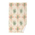 thumbnail image 1 of Yayeee 2 Pack Hand Towels for Bathroom 100% Cotton 16" x 28" Soft Absorbent Kitchen Towel, Pastel Beige Geometric, 1 of 7