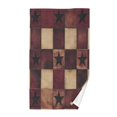 thumbnail image 1 of Yayeee 2 Pack Hand Towels for Bathroom 100% Cotton 16" x 28" Soft Absorbent Kitchen Towel, Star Spangled Squares, 1 of 7