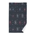 thumbnail image 1 of Yayeee 2 Pack Hand Towels for Bathroom 100% Cotton 16" x 28" Soft Absorbent Kitchen Towel, Starry Night Pattern, 1 of 7