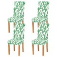 thumbnail image 1 of Yayeee 4 Pack Dining Chair Covers Stretch Parson Chairs Slipcovers Seat Protector, Cactus Pattern, 1 of 6