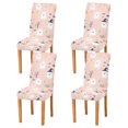 thumbnail image 1 of Yayeee 4 Pack Dining Chair Covers Stretch Parson Chairs Slipcovers Seat Protector, Cute Cartoon Halloween, 1 of 6