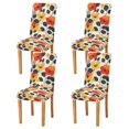 thumbnail image 1 of Yayeee 4 Pack Dining Chair Covers Stretch Parson Chairs Slipcovers Seat Protector, Floral Pattern, 1 of 6