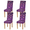 thumbnail image 1 of Yayeee 4 Pack Dining Chair Covers Stretch Parson Chairs Slipcovers Seat Protector, Love in The Clouds, 1 of 6