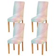 thumbnail image 1 of Yayeee 4 Pack Dining Chair Covers Stretch Parson Chairs Slipcovers Seat Protector, Wavy Striped, 1 of 6