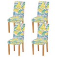 thumbnail image 1 of Yayeee 4 Pack Dining Chair Covers Stretch Parson Chairs Slipcovers Seat Protector, Yellow Mountains, 1 of 6