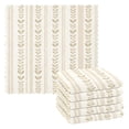 thumbnail image 1 of Yayeee 6 Pack Kitchen Dish Cloths Set for Washing Soft Drying Absorbent Microfiber Towels, Beige Abstract Pattern, 1 of 9