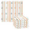 thumbnail image 1 of Yayeee 6 Pack Kitchen Dish Cloths Set for Washing Soft Drying Absorbent Microfiber Towels, Beige Nautical Pattern, 1 of 9