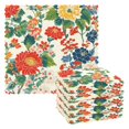 thumbnail image 1 of Yayeee 6 Pack Kitchen Dish Cloths Set for Washing Soft Drying Absorbent Microfiber Towels, Colorful Flowers Pattern, 1 of 9