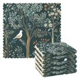thumbnail image 1 of Yayeee 6 Pack Kitchen Dishcloths for Washing Dishes Soft Absorbent Microfiber Towels, Floral Forest Scene, 1 of 9