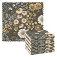 thumbnail image 1 of Yayeee 6 Pack Kitchen Dish Cloths Set for Washing Soft Drying Absorbent Microfiber Towels, Floral Wilderness Pattern, 1 of 9