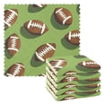 thumbnail image 1 of Yayeee 6 Pack Kitchen Dish Cloths Set for Washing Soft Drying Absorbent Microfiber Towels, Game Day Footballs, 1 of 9