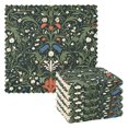 thumbnail image 1 of Yayeee 6 Pack Kitchen Dish Cloths Set for Washing Soft Drying Absorbent Microfiber Towels, Green Flowers Pattern, 1 of 9